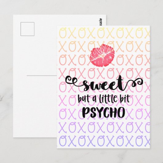 Sweet, maar... briefkaart (Voorkant / Achterkant)