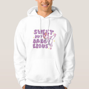 Sweet maar gevaarlijk Karate Unicorn Hoodie
