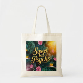 Sweet maar Psycho Modieuze Canvas tas