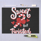 Sweet, maar Twisted Funny Kerstsnoe Xmas Tissuepapier (Craft)