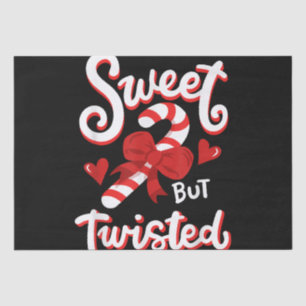 Sweet, maar Twisted Funny Kerstsnoe Xmas Tissuepapier