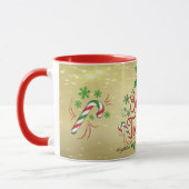 Sweet, maar twisted Kerstmis Mok (Links)