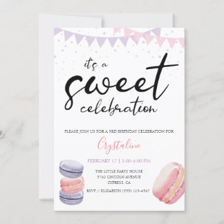 Sweet Macaron Celebratie Kaart