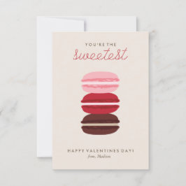 Sweet Macarons Kinder Classroom Valentijn Kaart