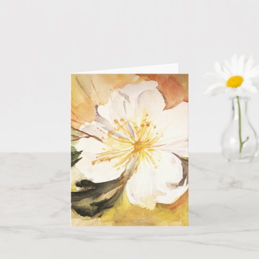 Sweet Magnolia Blank Card  Kaart (Kleine Plant)