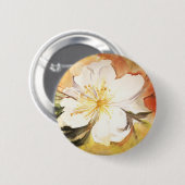 Sweet Magnolia Button (Voorkant /achterkant)