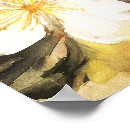 Sweet Magnolia Premium Canvas Gloss-Poster (8x10) Poster (Hoek)