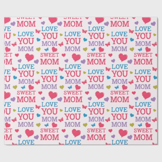 Sweet Mam Cadeaupapier (Vlak)