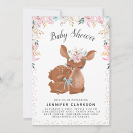Sweet Mama & Baby Deer Welkom Baby Kaart