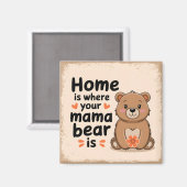 Sweet Mama Beer Moederdag Quote Magneet (Voorkant / Achterkant)
