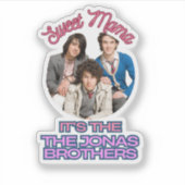 Sweet Mama Het is de Jonas Brothers Sticker (Voorkant)