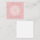 Sweet mandala notitiekaartje (Voorkant / Achterkant)