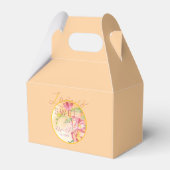 Sweet Mango Tropical Freesia Bedankdoosjes (Voorkant Zijde)