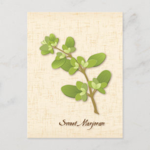 Sweet Marjoram-Briefkaart aanpassen Briefkaart