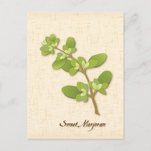 Sweet Marjoram-Briefkaart aanpassen Briefkaart (Voorkant)