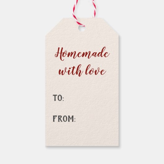 Sweet Marshmallows Homemade Goodies Cadeaulabel (Achterkant)