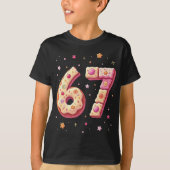 Sweet Math Donut Fraction Back to School 67 T-shirt (Voorkant)