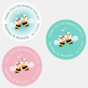 Sweet Meant om een paar koehandel te zijn Dank je Labels