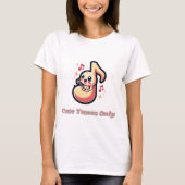 Sweet Melody Vibes Schattigee en speelse outfit vo T-shirt (Voorkant)