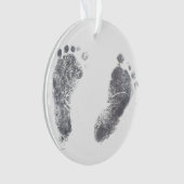Sweet Memories Baby Foot Prints Ornament (voorkant)