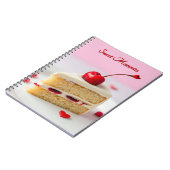Sweet Memories Cherry op het Notitieboek (Linkerzijde)