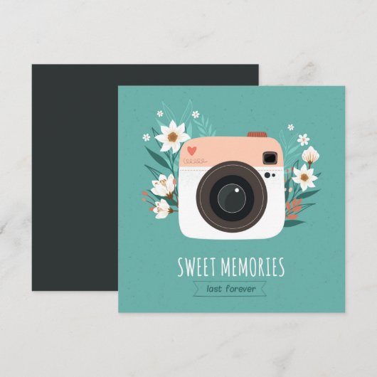 Sweet Memories Last Forever Aankondiging (Voorkant / Achterkant)