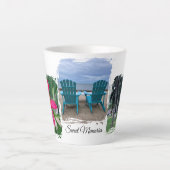  "Sweet Memories"-mok Latte Mok (Voorkant)