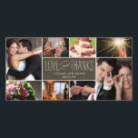 Sweet Memories Weddenschap Bedankt Fotokaarten<br><div class="desc">Deel je trouwfoto's terwijl je je bedankbriefje stuurt met deze moderne en elegante fotokaarten die je vrienden en familie zeker zullen aanbidden! Ook verkrijgbaar in andere kleuren. U kunt de kleur ook zelf wijzigen door op de knop "Aanpassen" > "Bewerken" > "Achtergrondkleur" te klikken en vervolgens een kleur naar keuze...</div>