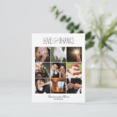 Sweet Memories Weddenschap Foto Hartelijk dank Bedankkaart (Staand voorkant)