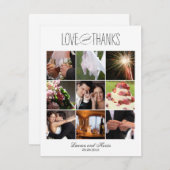 Sweet Memories Weddenschap Foto Hartelijk dank Bedankkaart (Voorkant / Achterkant)