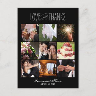 Sweet Memories Wedding Dank je wel Card Briefkaart