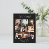 Sweet Memories Wedding Dank je wel Card Briefkaart (Staand voorkant)