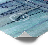 Sweet Mermaid Fantasy Art beroemd gemaakt door Mol Poster (Hoek)