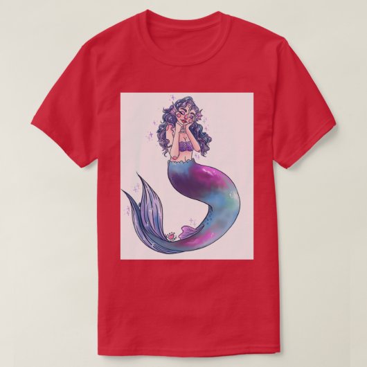 sweet mermaid t-shirt (Design voorkant)