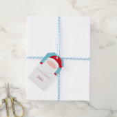 Sweet Merry kerst Cadeaulabel (Met Touw)