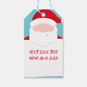 Sweet Merry kerst Cadeaulabel (Achterkant)