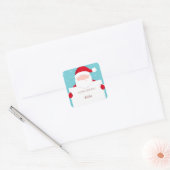 Sweet Merry kerst Vierkante Sticker (Envelop)
