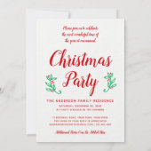 Sweet Merry-kerstfeestfotosjabloon Kaart (Achterkant)