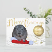 Sweet Merry-Ornament met kerstcadeautjes Feestdagenkaart (Staand voorkant)