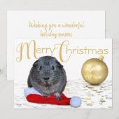 Sweet Merry-Ornament met kerstcadeautjes Feestdagenkaart (Voorkant / Achterkant)