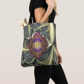 Sweet MIMI Royal Paarse & Goud Tote Bag (Dichtbij)