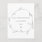 Sweet Minimalistic It's Going To Be OK Quote Card Briefkaart (Voorkant)