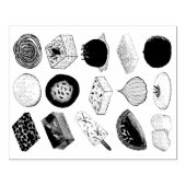 Sweet Mithais Indian Snoep Sweets Foodie Print Rubberstempel (Afrduk)