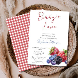 Sweet Mixed Berries Berry In Love Bridal Shower Kaart