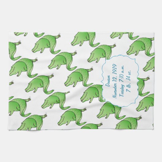 Sweet Modern Alligator Theedoek (Horizontaal)