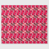 Sweet Modern candy abstract art Cadeaupapier (Vlak)
