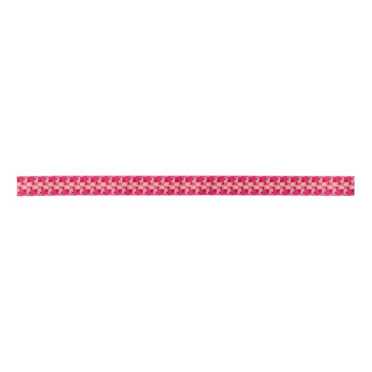 Sweet Modern candy abstract art Satijnen Lint (Voorkant)