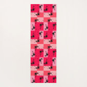 Sweet Modern candy abstract art Yogamat (Achterkant)