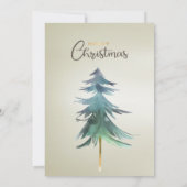 Sweet, Modern, Cool, Kerstboom Kaart (Achterkant)