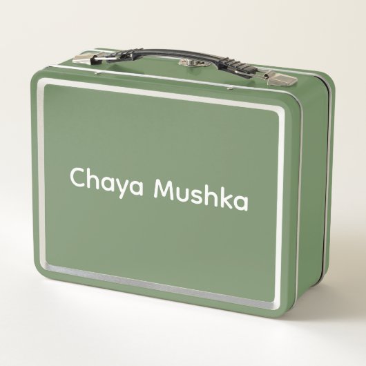 Sweet Modest Design Girl Eating a Sandwich (Achterkant)